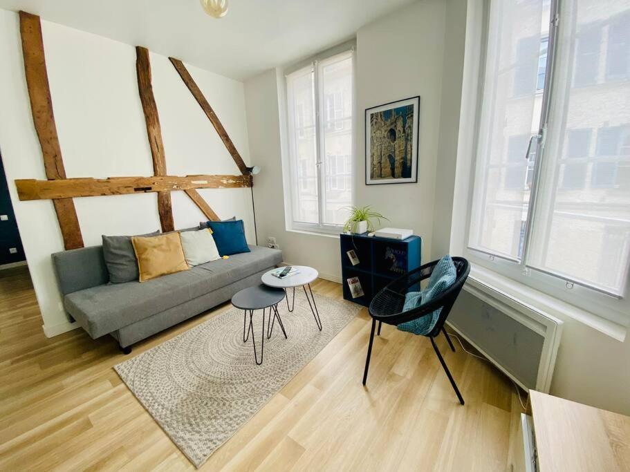 Les Beaux Arts, Appartement Au Coeur De Rouen Exteriör bild